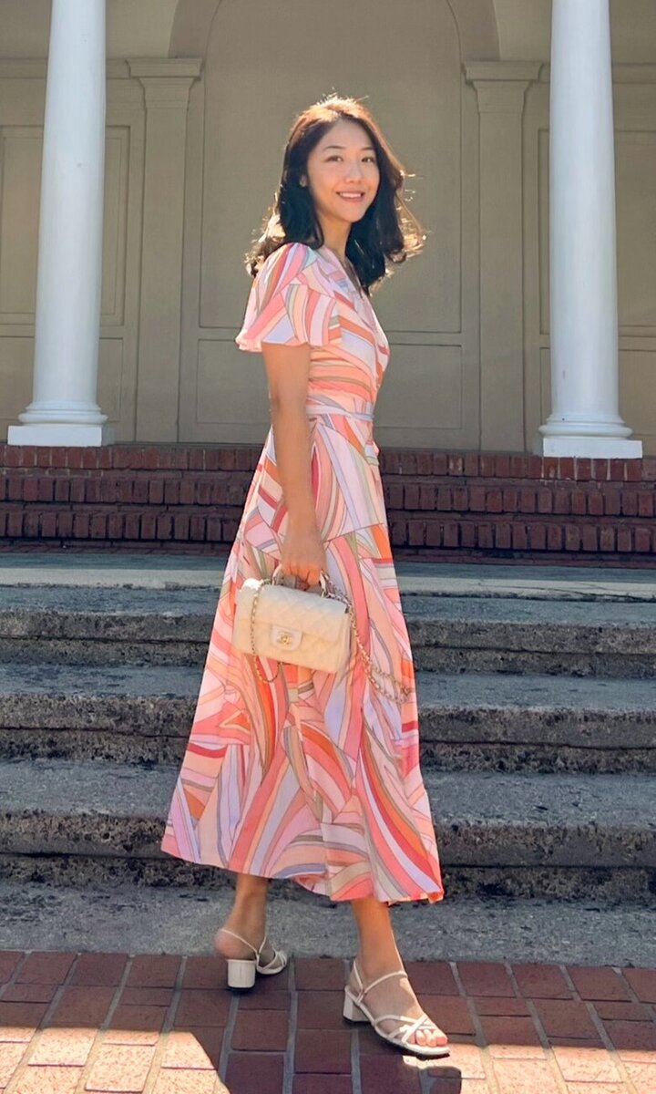 Ashberry wrap dress