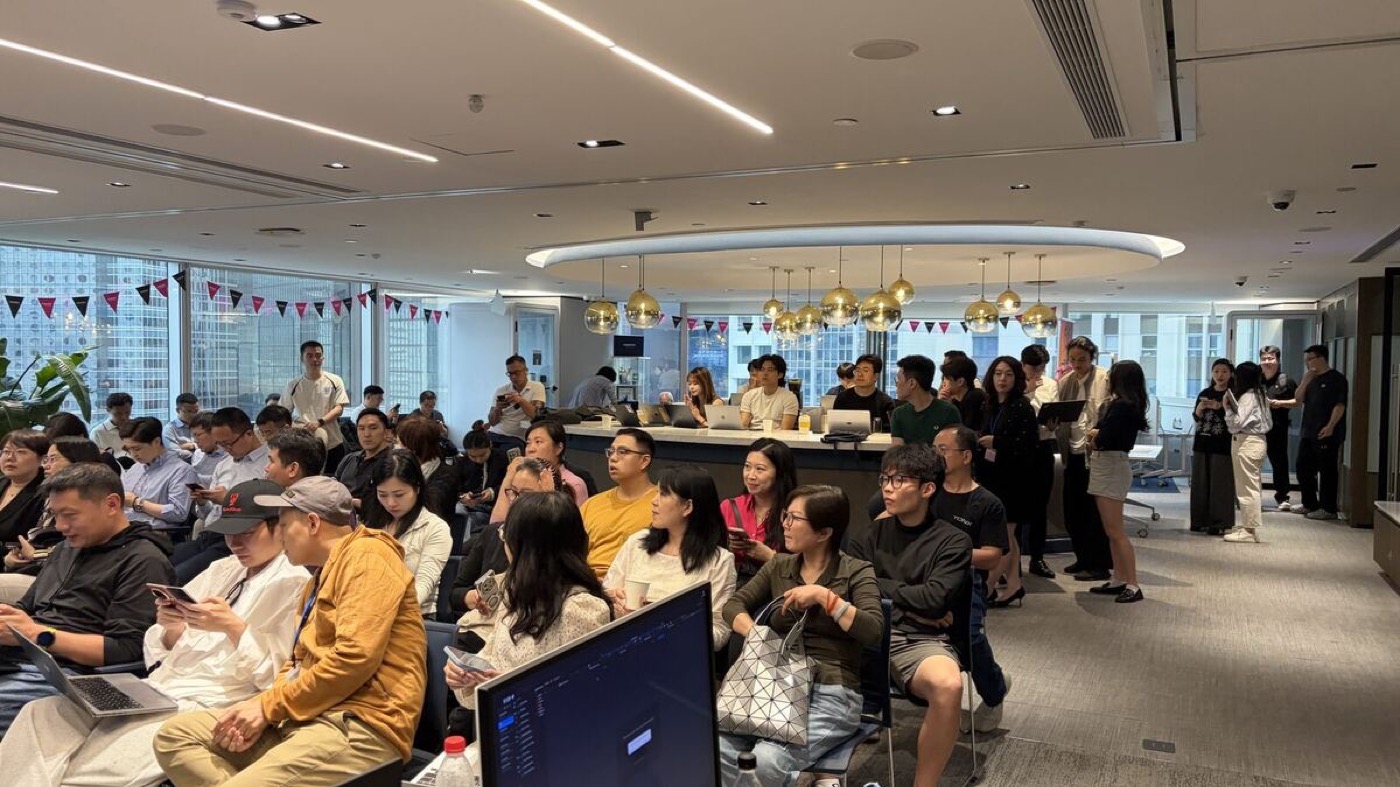 A full-house forum crowd